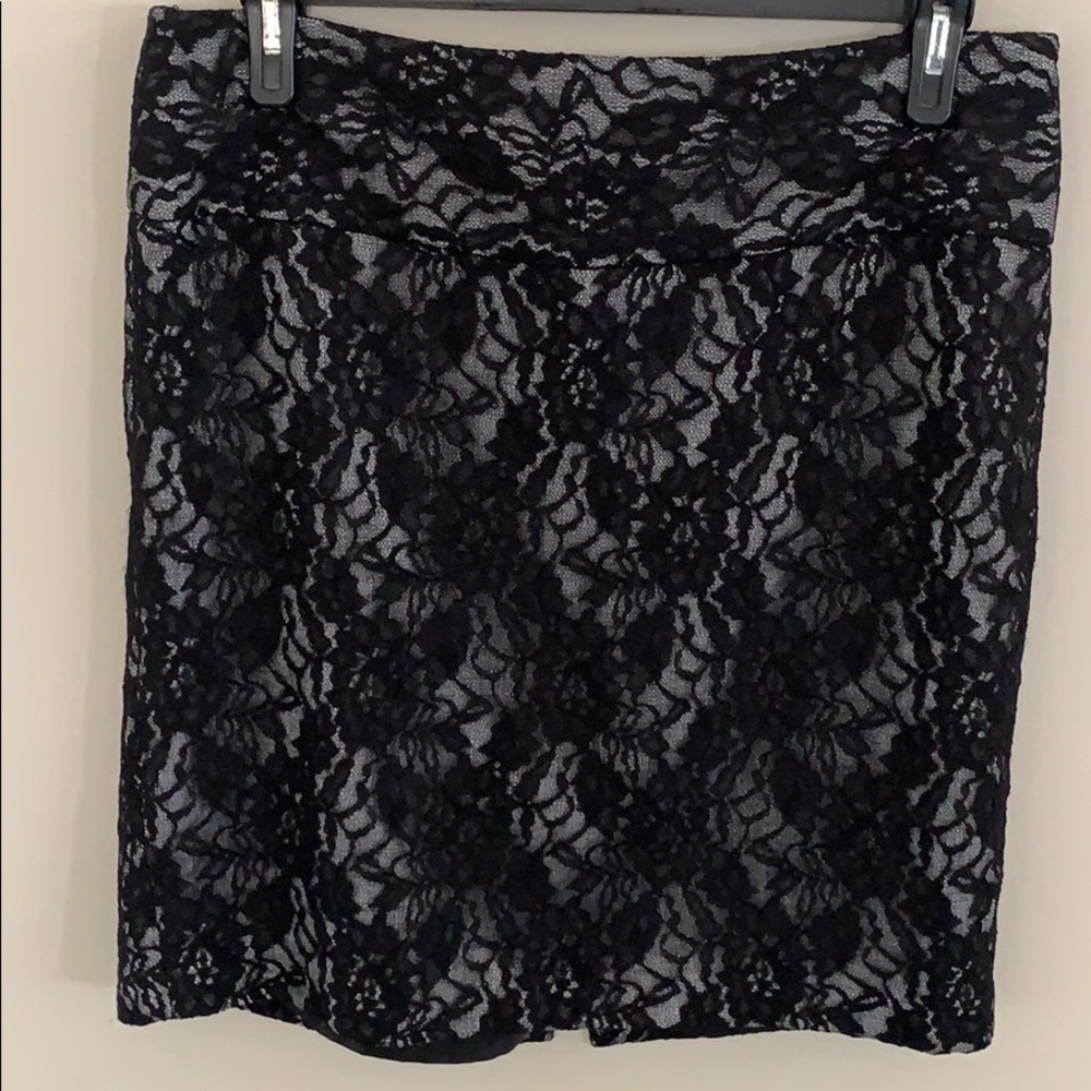 Lace Pencil Skirt